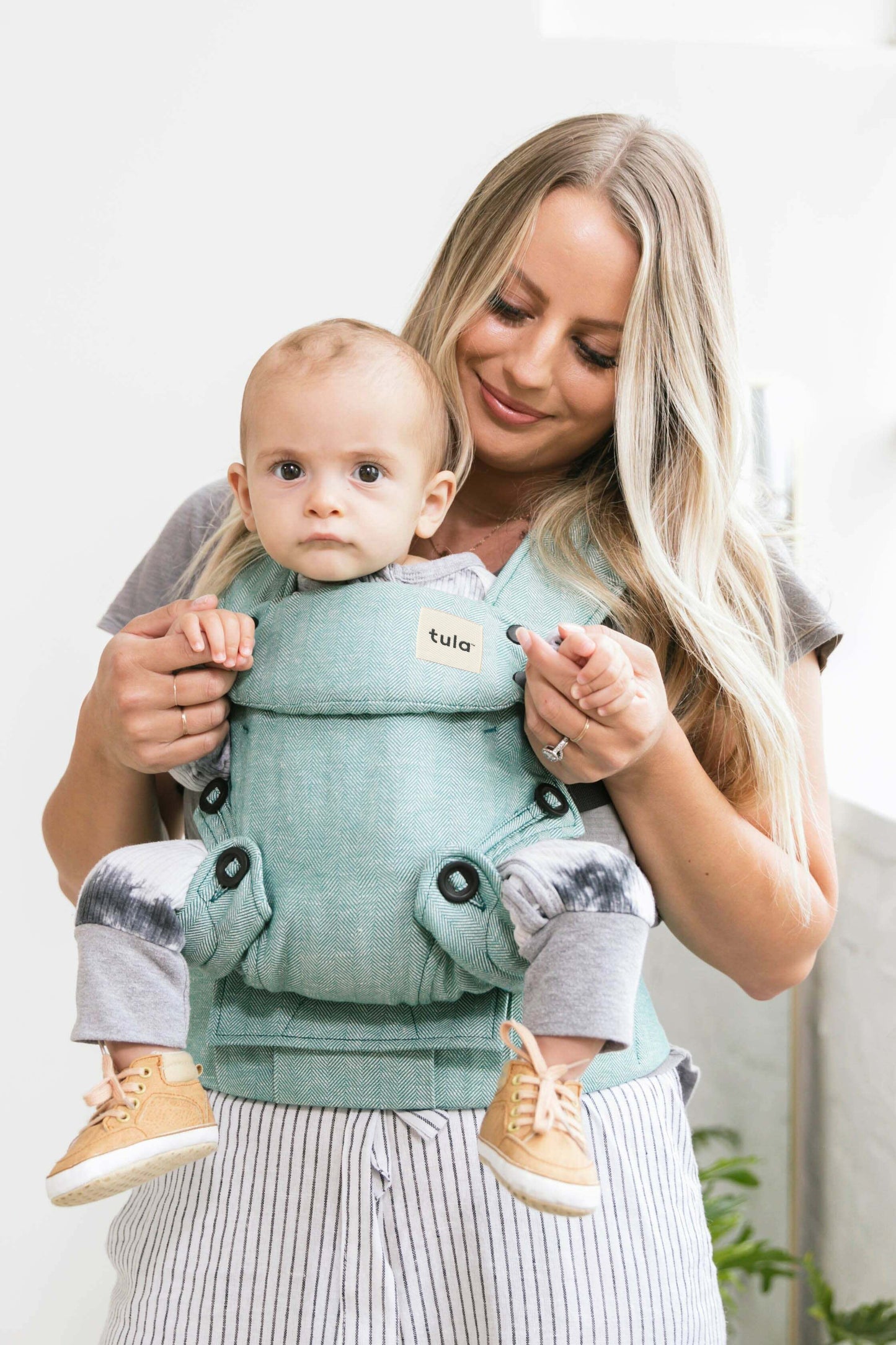 Reef - Tula Linen Explore Baby Carrier