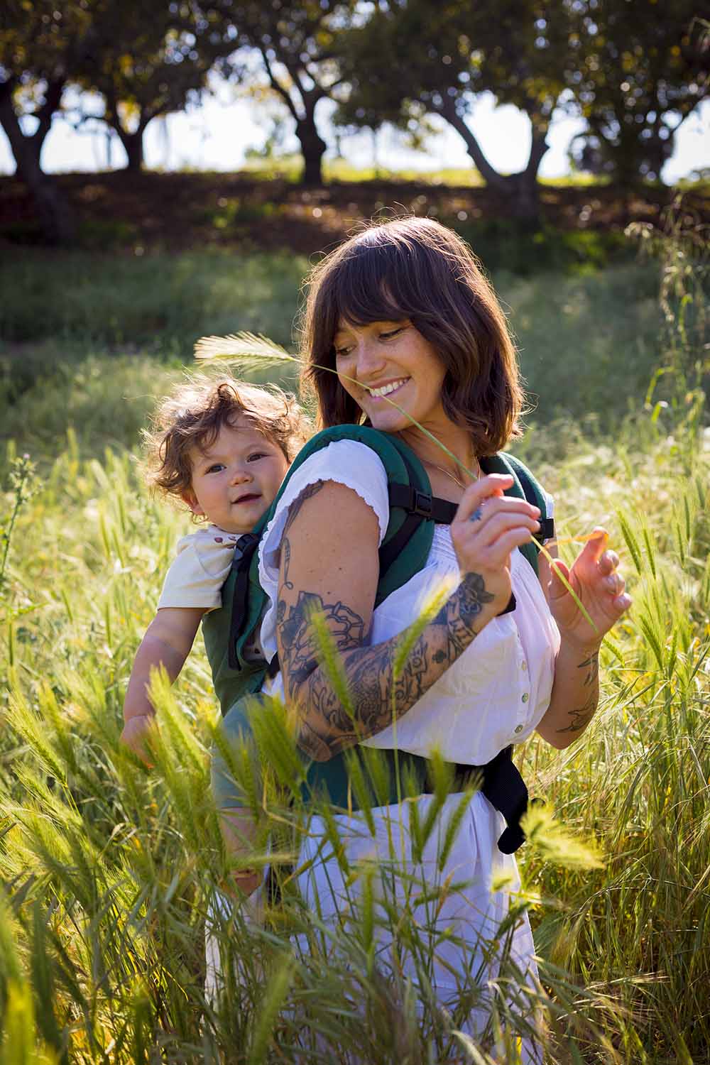 Emerald - Hemp Free-to-Grow Baby Carrier