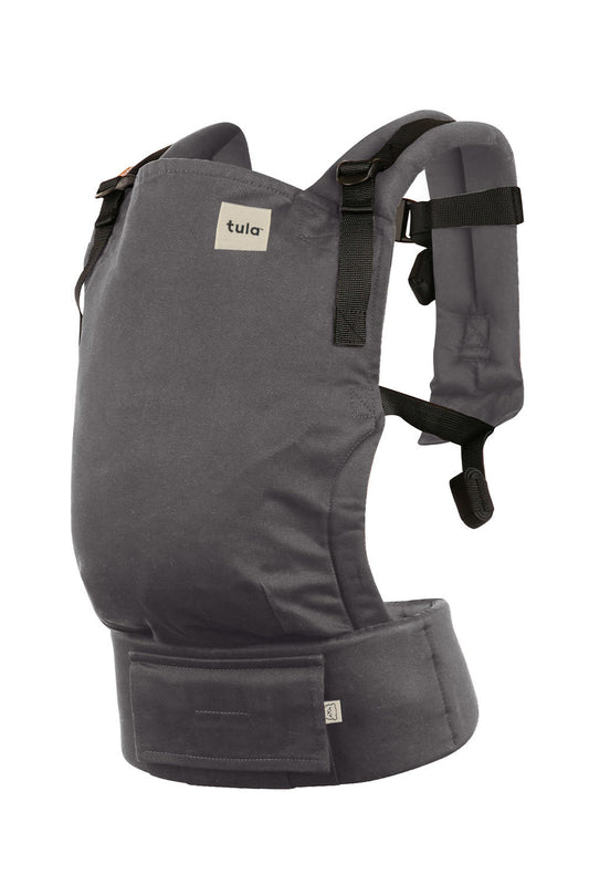 Graphite - Cotton Free-to-Grow Baby Carrier - Baby Tula UK