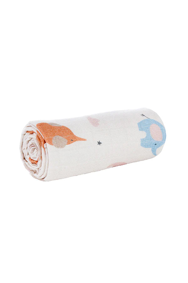 Elephant cheap swaddle blanket