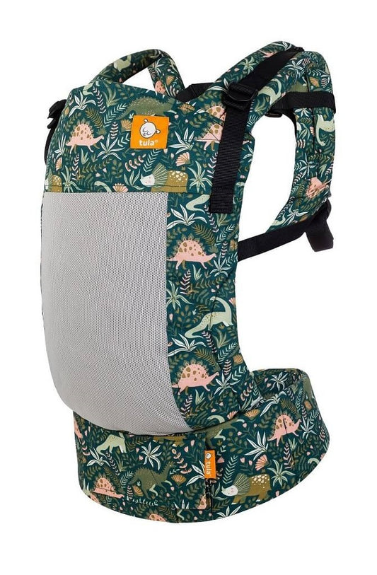 The ergonomic Coast Land Before Tula Free-to-Grow Baby Carrier from Tula.