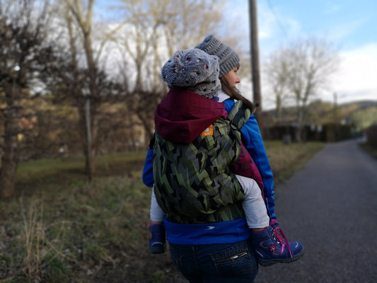 Through the Defiant Phase with a Toddler Carrier