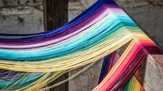 Colorful Girasol fabric.