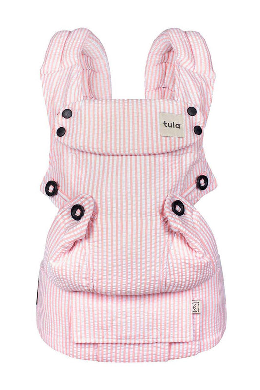 Blush Pink Classic - Seersucker Explore Baby Carrier