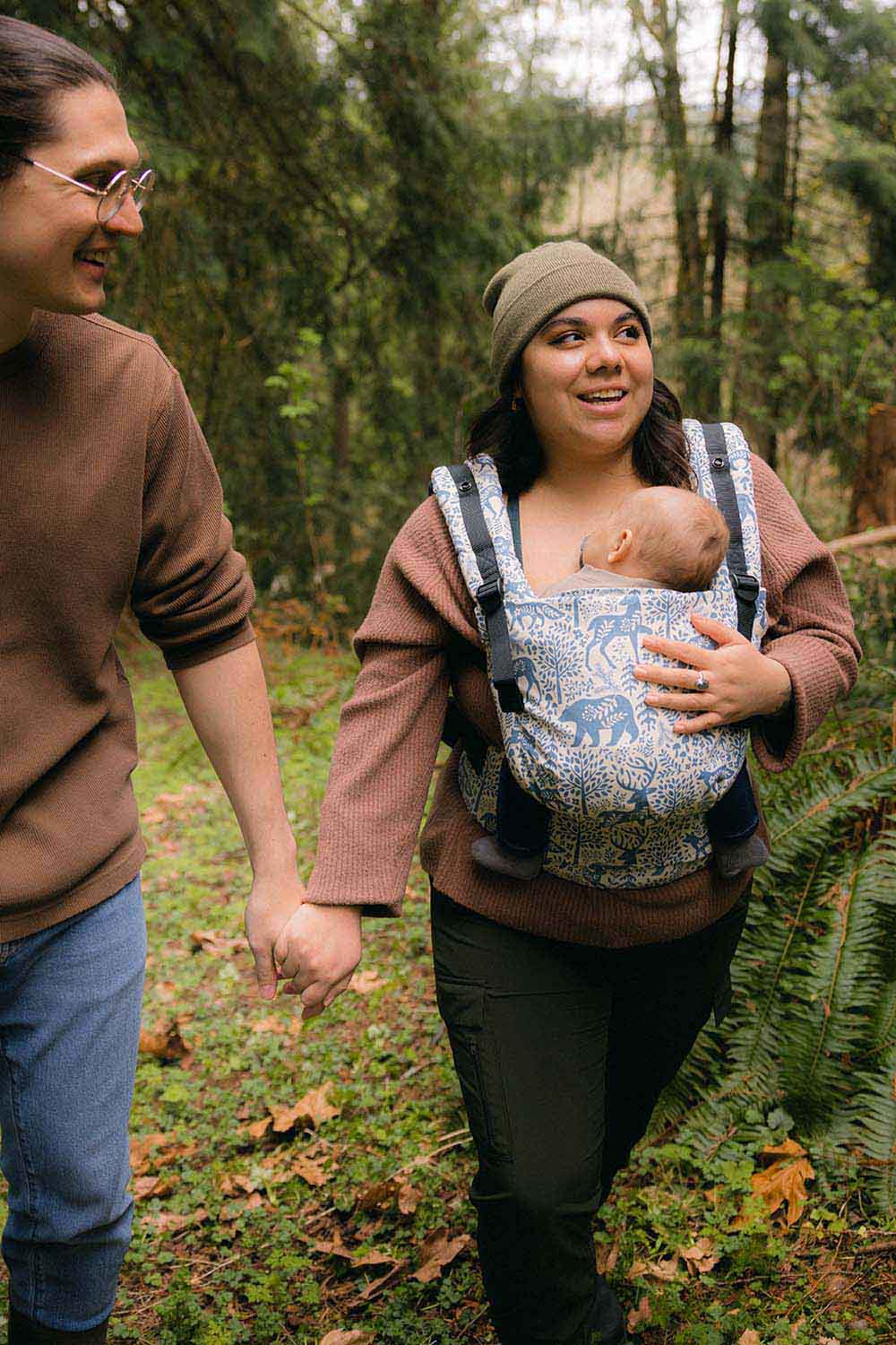 moonlit forest baby carrier