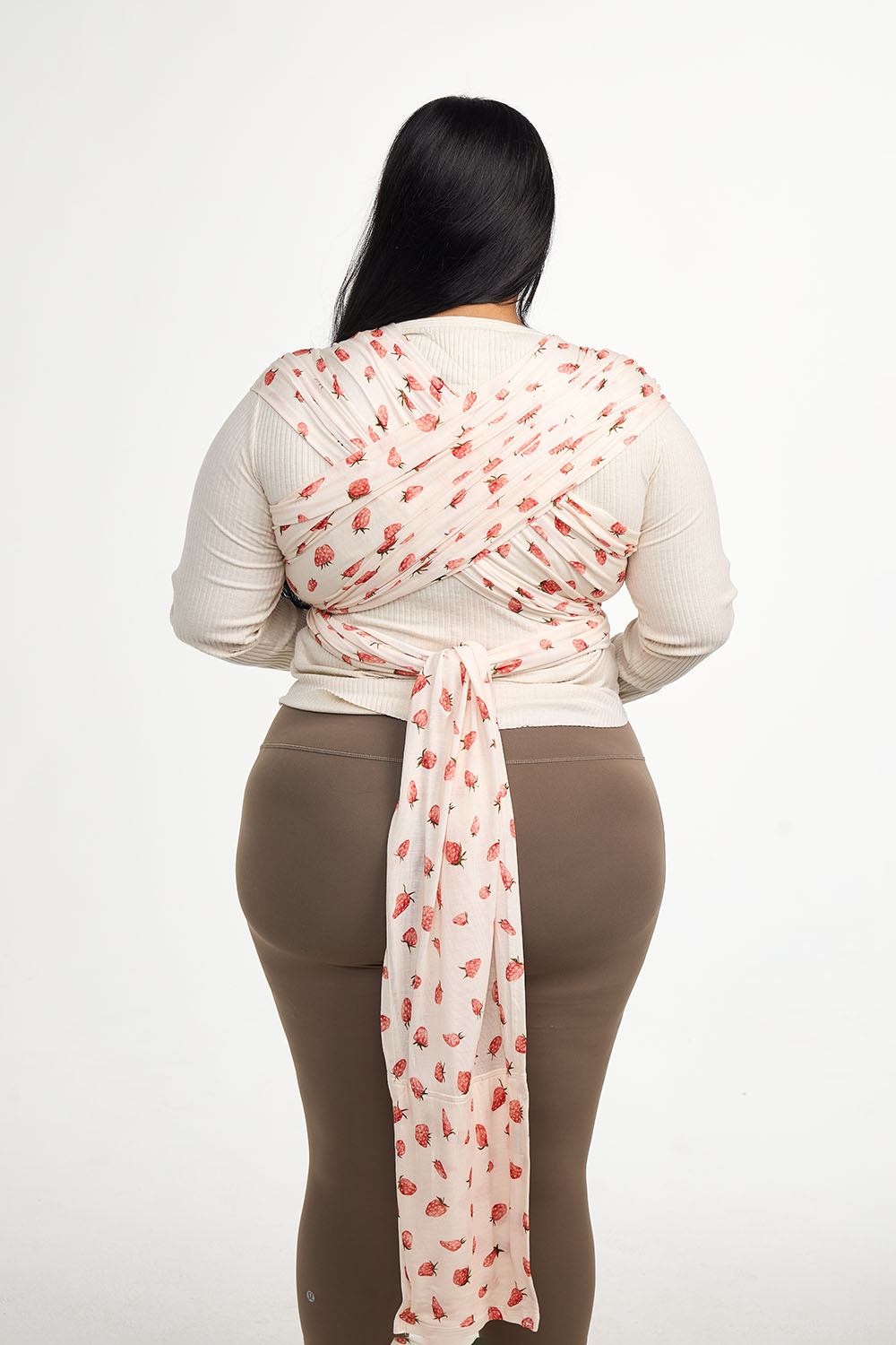 How To Put On A Stretchy Baby Wrap Strawberry Stretchy Baby Wrap