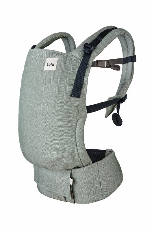 Spruce - Linen Free-to-Grow Baby Carrier