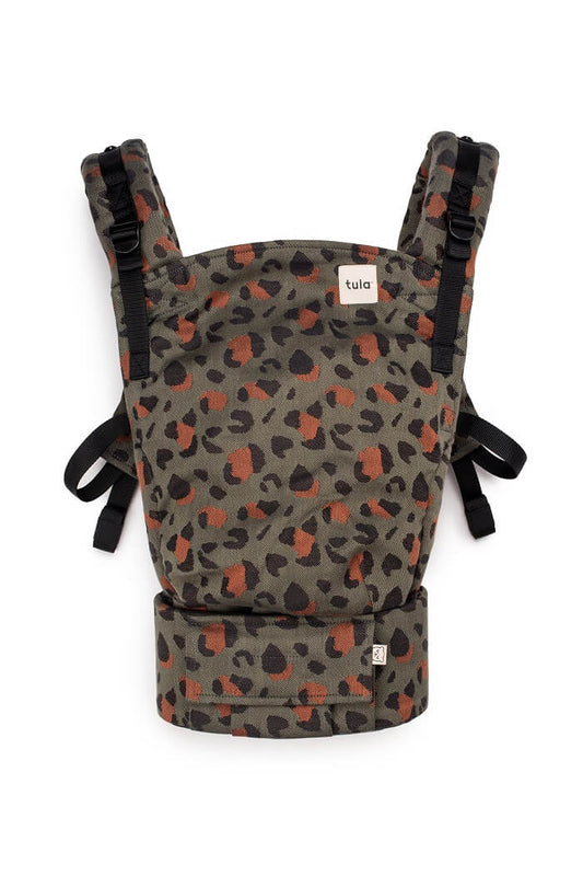 Olive Leopard - Signature Woven Free-to-Grow Carrier