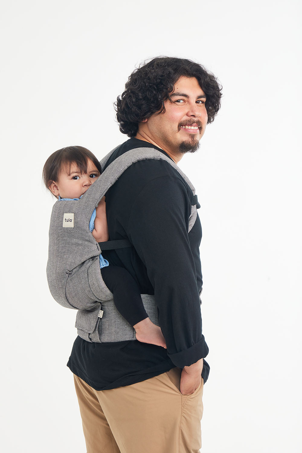 Ash - Linen Explore Baby Carrier