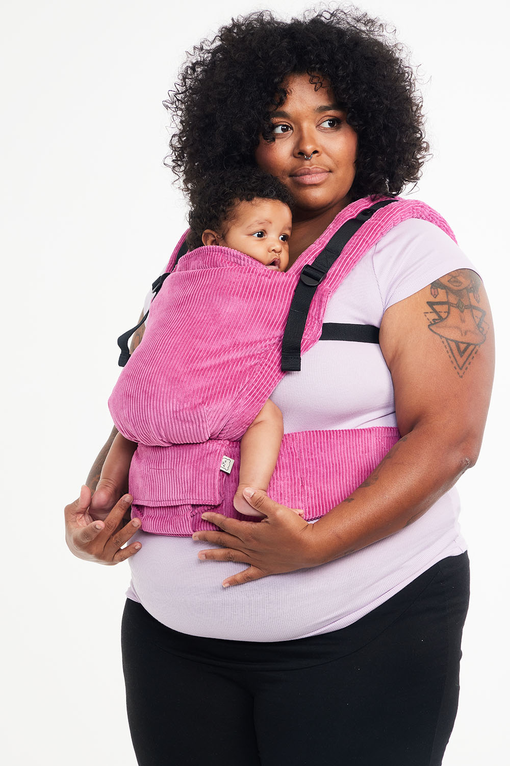 Magenta - Corduroy Free-to-Grow Baby Carrier