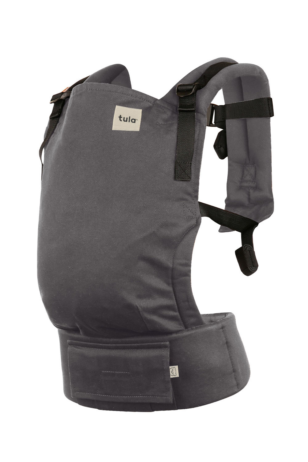 Graphite - Cotton Free-to-Grow Baby Carrier - Baby Tula UK