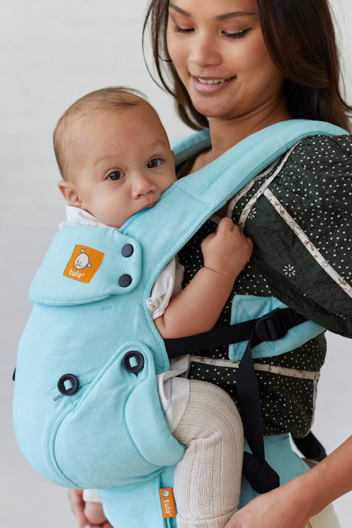 Tula Linen Explore Baby Carrier Robin Baby Tula UK