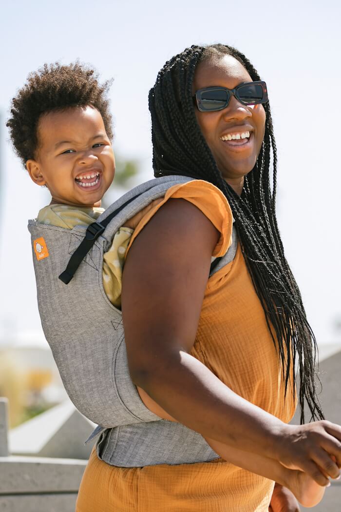 Tula Linen Toddler Carrier Ash – Baby Tula UK