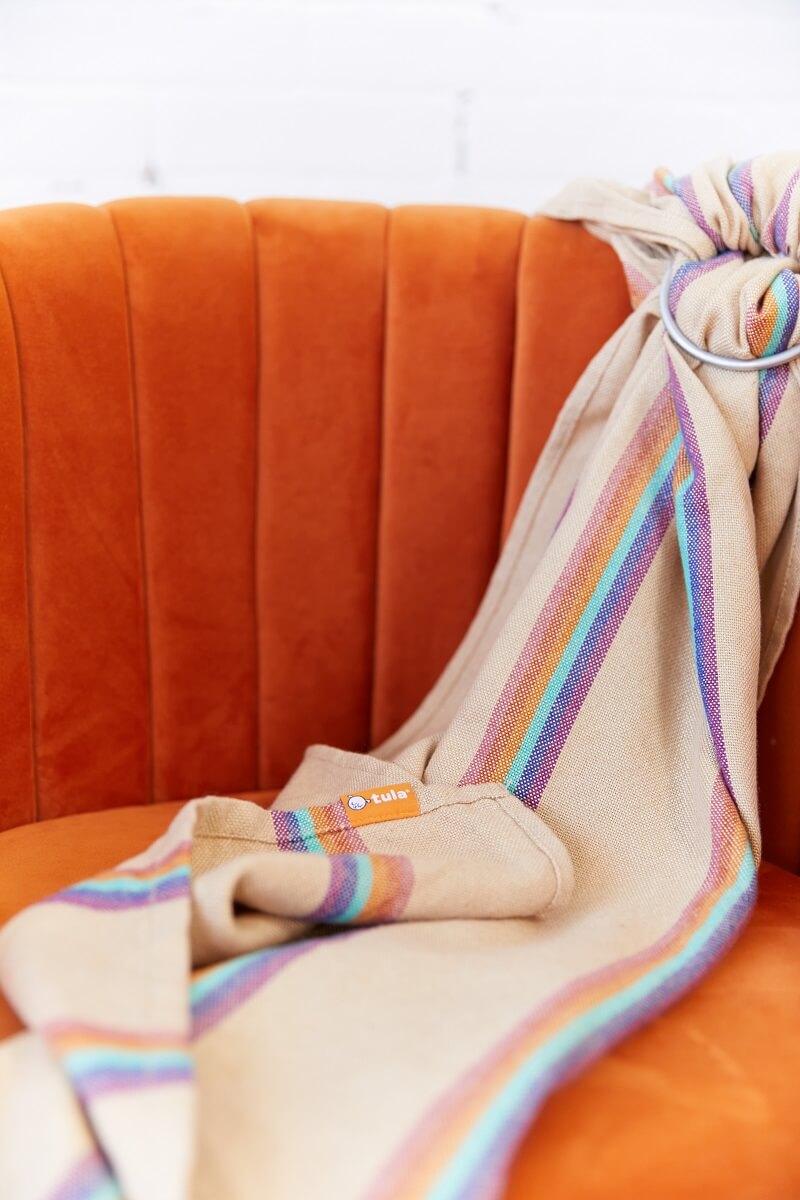 Vintage Rainbow - Woven Ring Sling