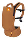 The golden glow of ancient gems in our Amber hemp Free-to-Grow soft baby carrier from birth.