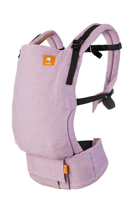 Tula Free-to-Grow lilac linen Baby Carrier Starling