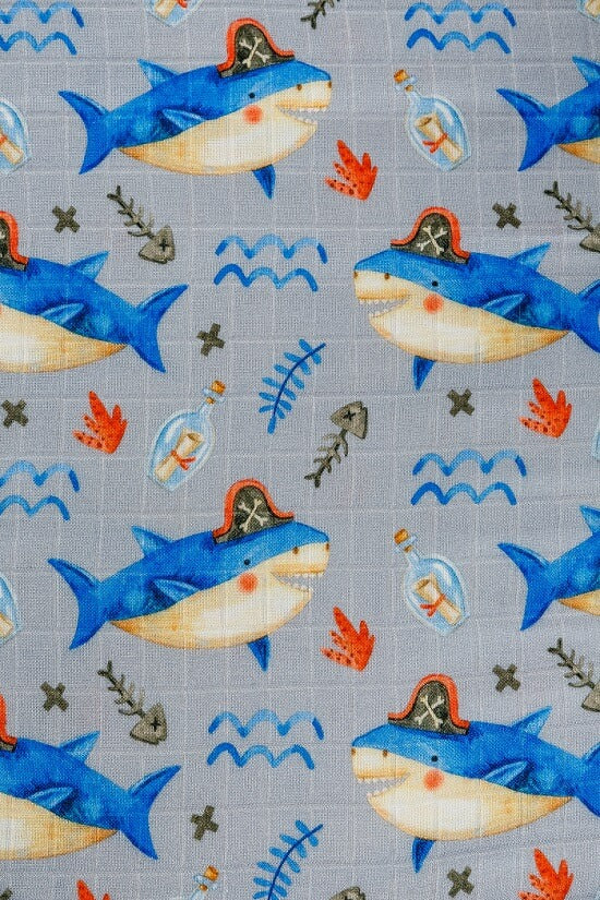 Baby Tula Shark Baby Blanket